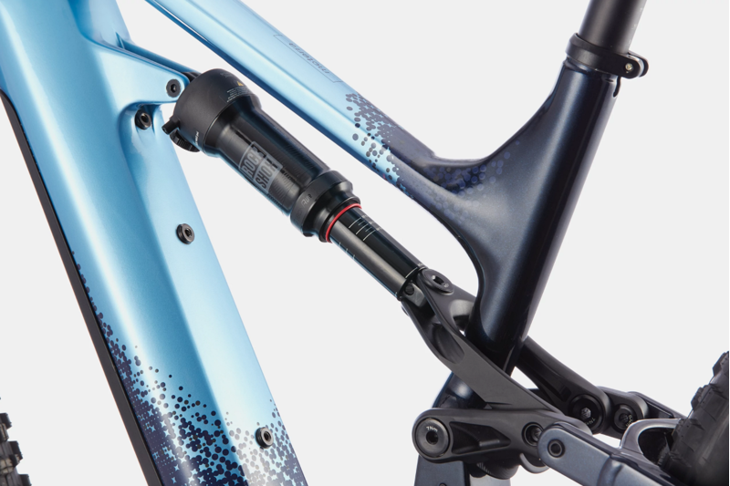 2021 Cannondale Moterra Neo Carbon 2 Electric Mountain Bike in Blue-1